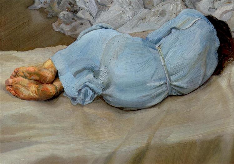 Annabel Sleeping by Lucian Freud
