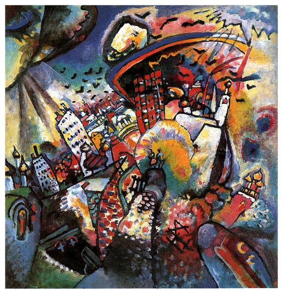 Moscow I by Wassily Kandinsky